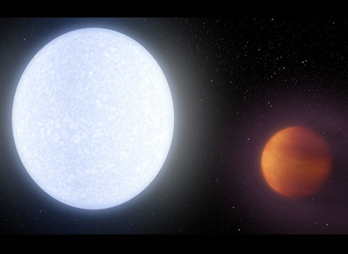 Ο πιο καυτός εξωπλανήτης | Πηγή: NASA - JPL - Caltech - R. Hurt